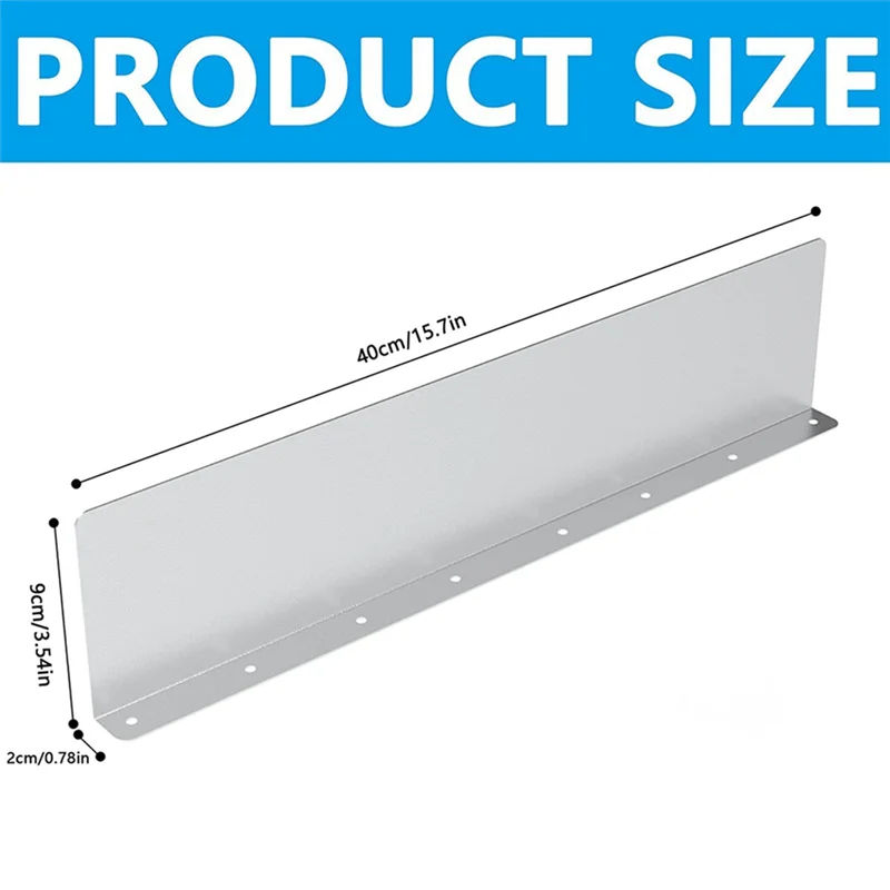 FAAJ-4Pcs Gutter Valley Spritzschutz Rainwater Valley Gutter Spritzschutz Regen Tropf Dachrinnenschutz Für Shingle Doofs Ecke