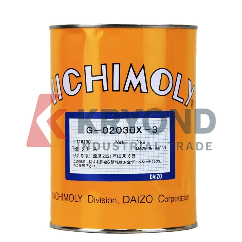 NICHIMOLY G-02030X-3 1KG Industrial Lubricant for High-Temperature Equipment and Heavy Duty Machinery Maintenance