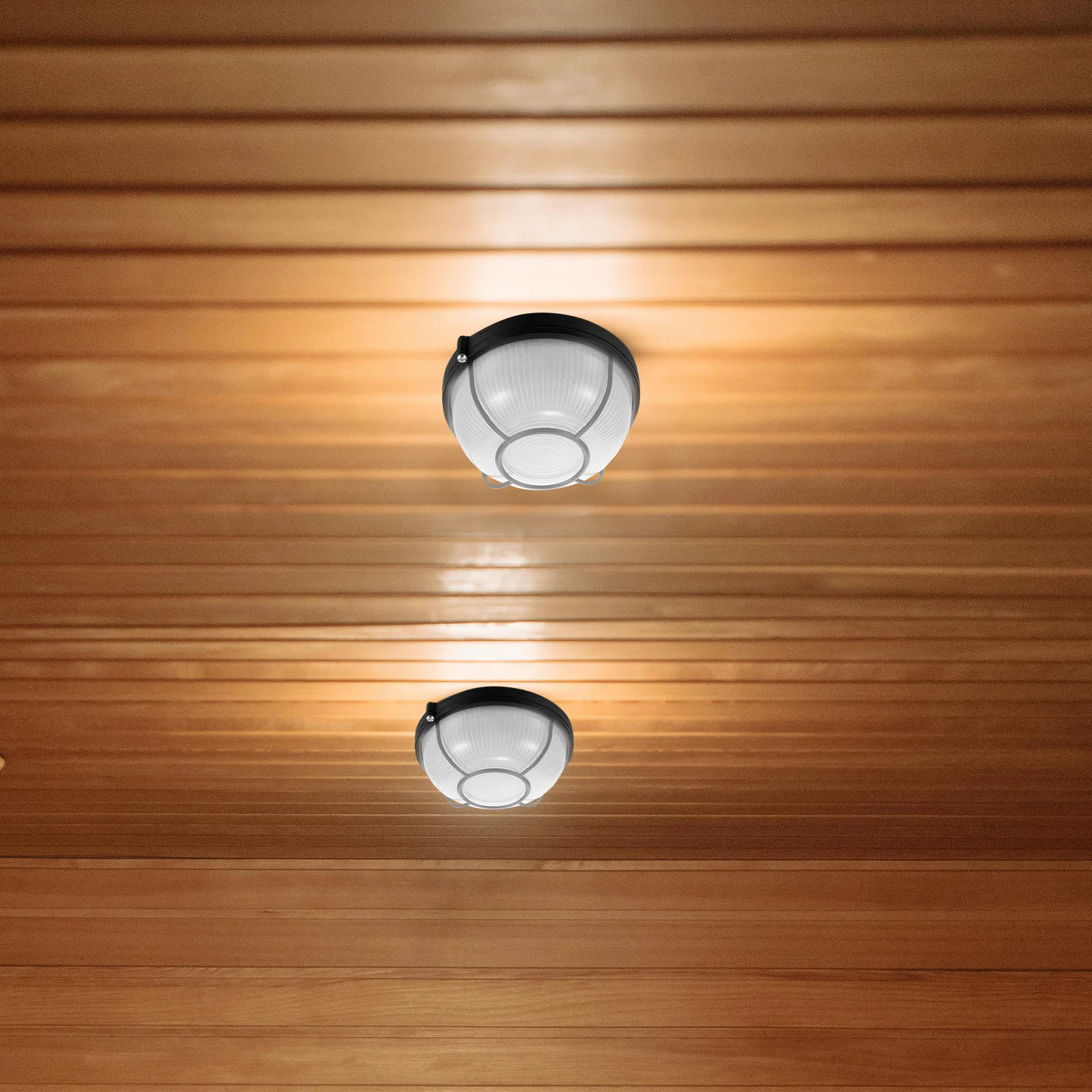 

1 Set Room Light Fixture Glass Die-Cast Aluminum Waterproof Dustproof Explosion-Proof Lamp For Steam Room Wall Mount Indoor