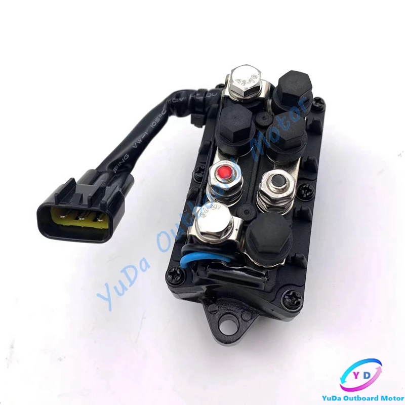 6AW-81950 Trim Relay For Yamaha Outboard Motor 4T 200HP F225 F250 F300 F350 ;6AW-81950-00 With Socket