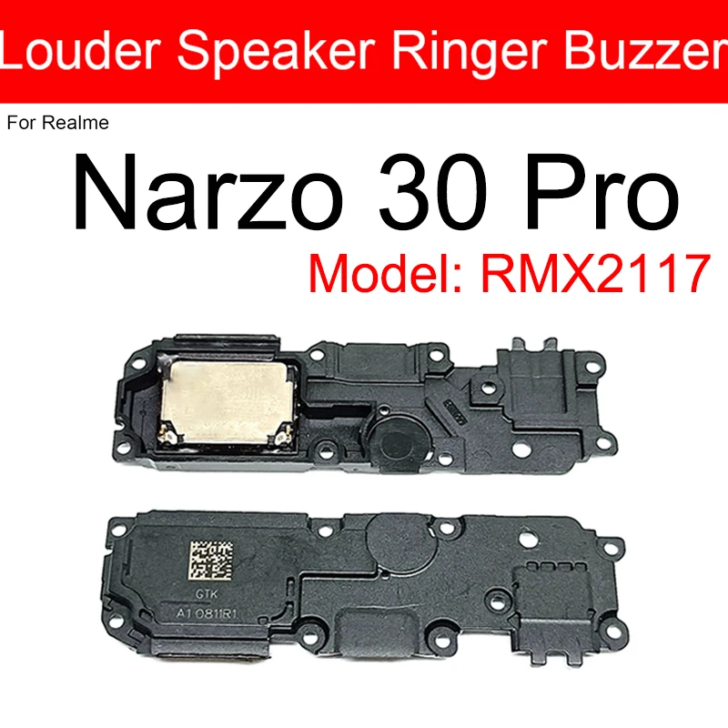 For Oppo Realme Narzo 30 Narzo 30 5G Narzo 10 10A 20 20A 20 30 Pro Loudspeaker Buzzer Louder Speaker Inner Sound Buzzer Parts