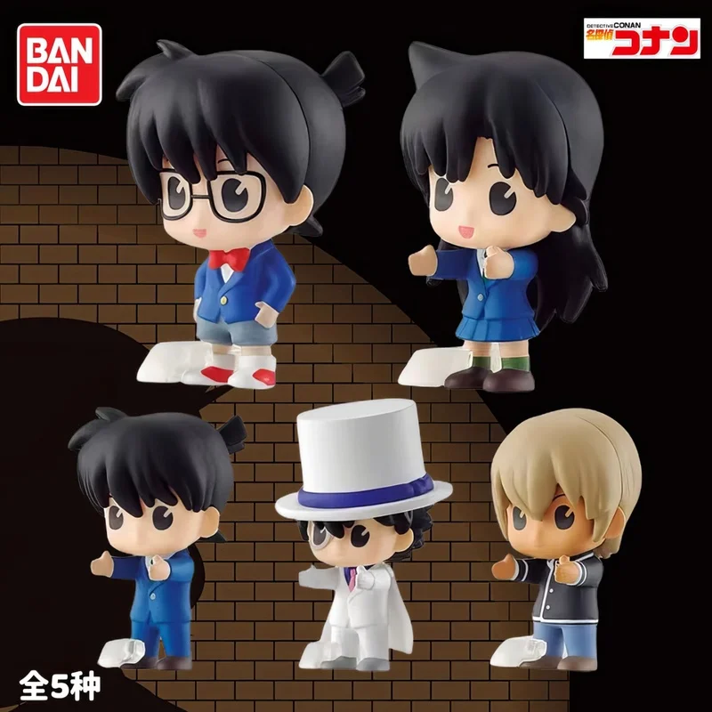 

Original Bandai Shf Detective Conan Maori Lan Maori Kogoro Shuichi Akai Capsule Toys Action Figure Collectible Model Toy Gifts