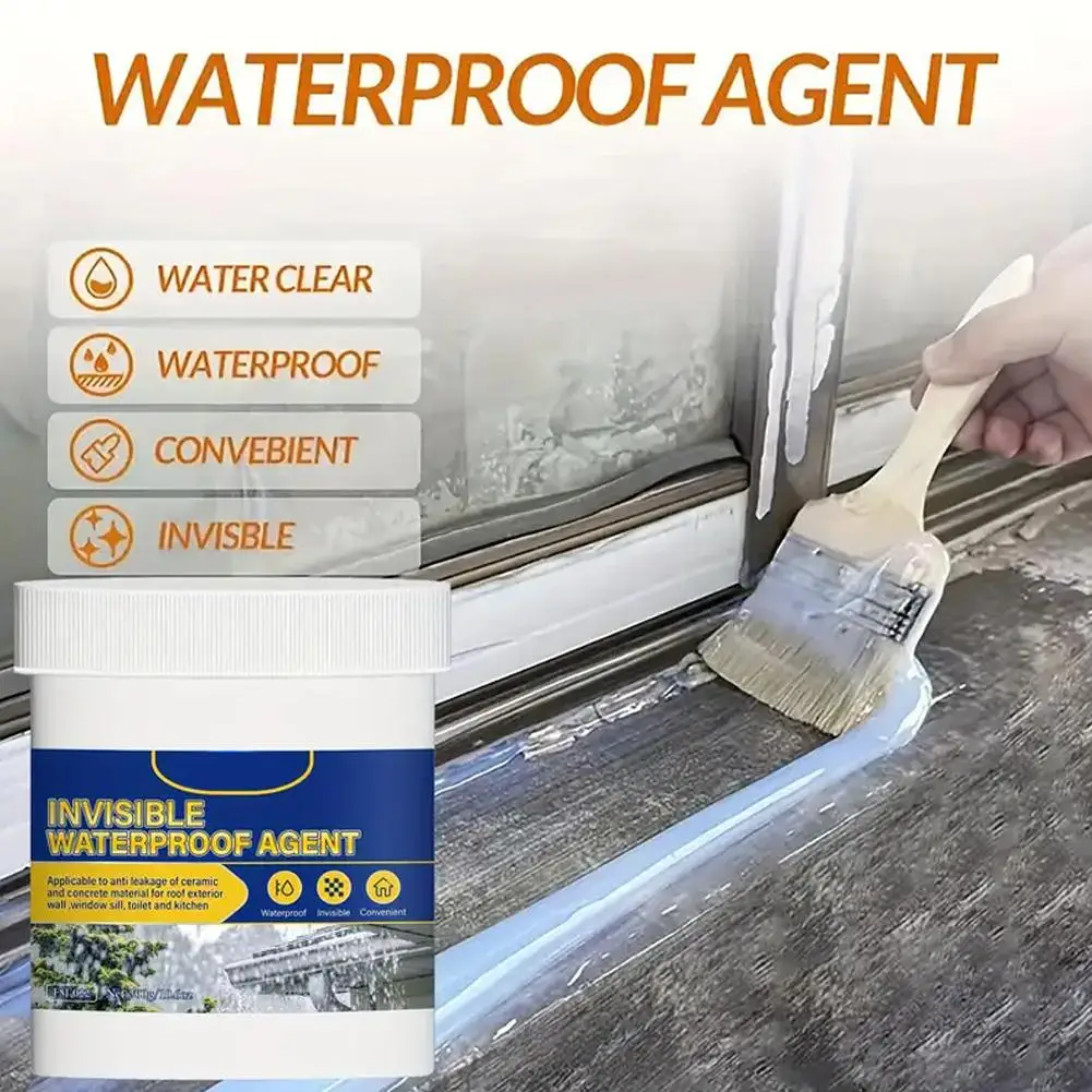 Ultra-Strong Invisible Waterproof Sealant for RVs - milky white Repair Adhesive, Ideal for Interior & Exterior Use RV Sealants