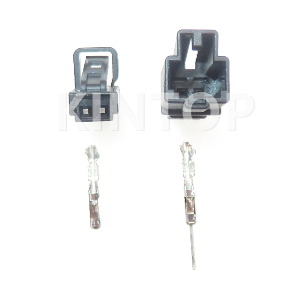 Arnés de cables para lámpara de matrícula de coche, 1-1534113-1 1534155-1, 2 pines, enchufe para VW Audi 4B0971832 4E0972575, 1 Juego