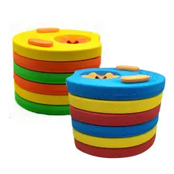 6pcs Swimming Floating Sleeves Circles Arm Float Discs EVA Foam Arm Bands Swimming Pool Floats Swimming Rings for Children