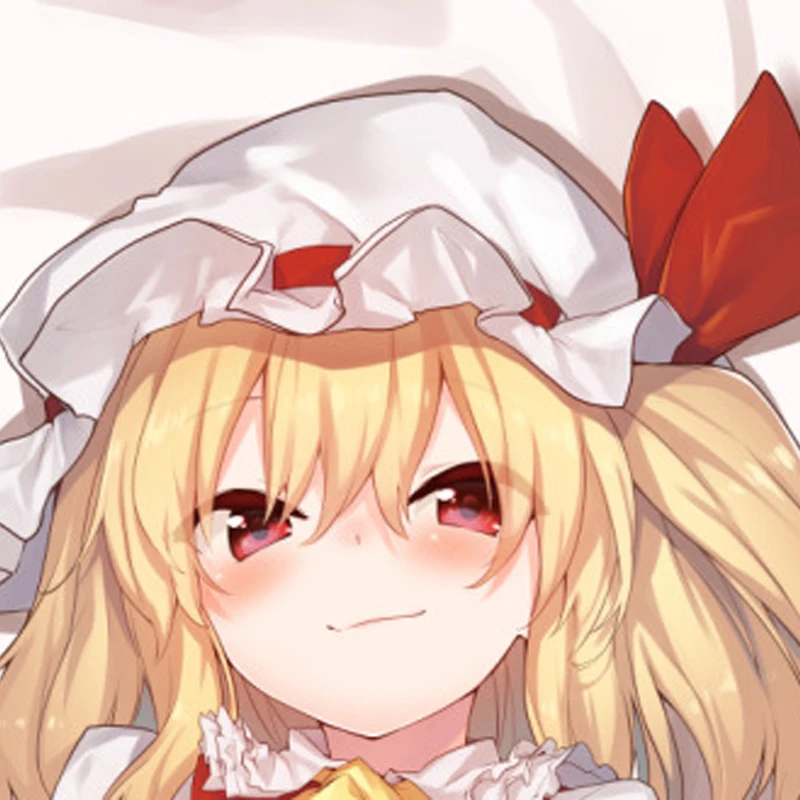 

Dakimakura Anime Pillow Case Flandre Scarlet Double-sided Print Of Life-size Body Pillowcase Gifts