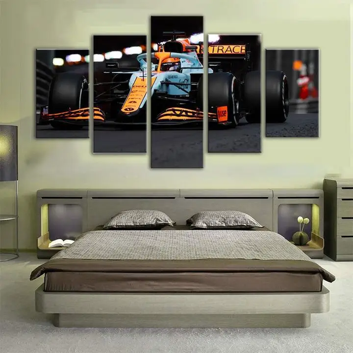 

High definition 100CM Formula Racing Pentathlon Modern Home Decoration Living Room Background Wall Decoration Painting