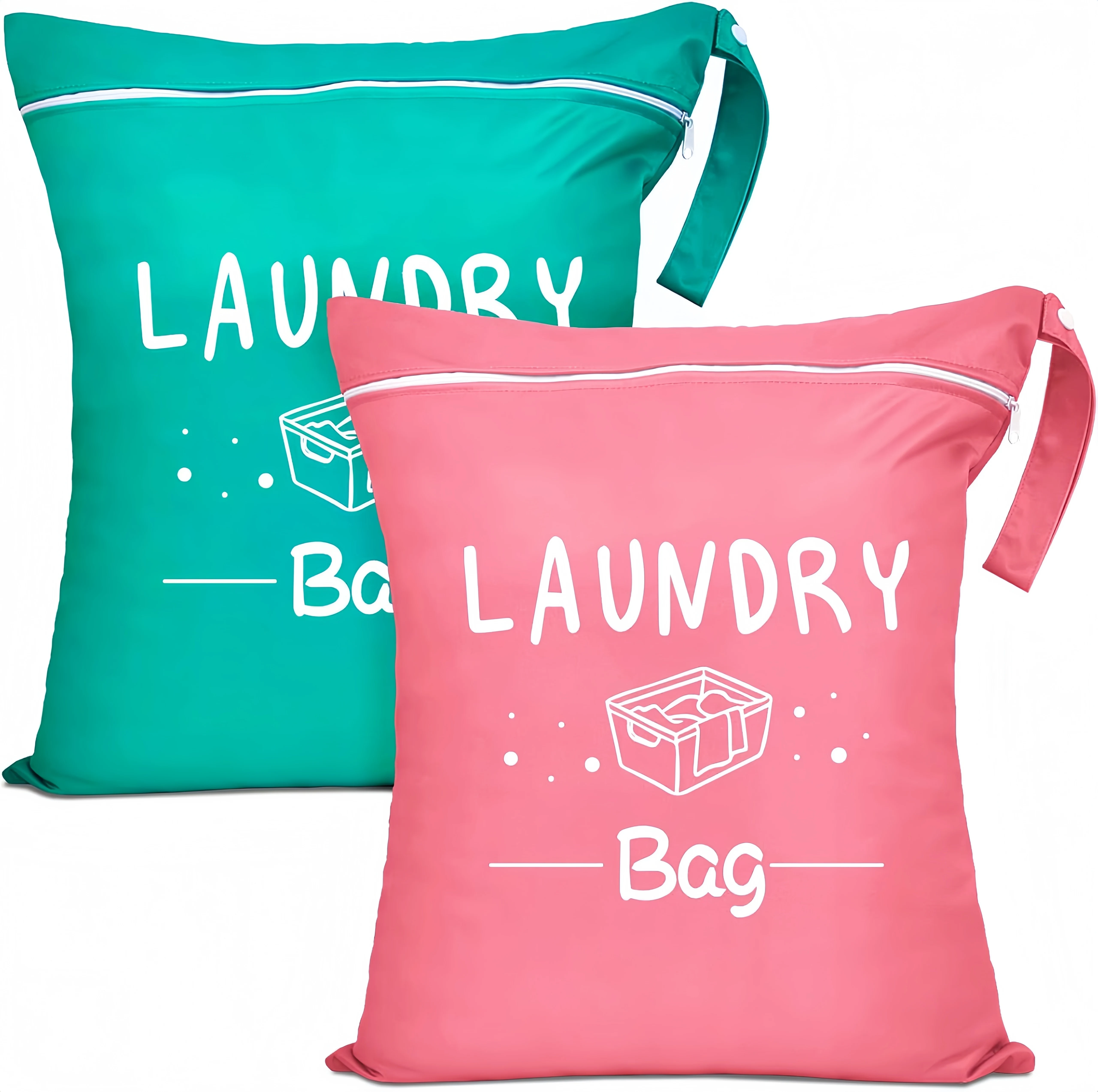 Draagbare opbergtas voor vuile kleding, waszakken, Oxford waterdichte opbergtas voor zwemmen, fitness, strandkleding, organizertas