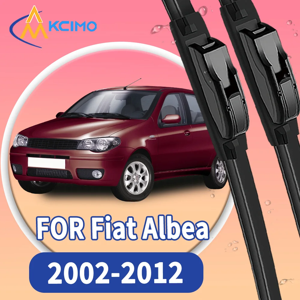 

High Quality 2pcs Windscreen Car Rain Brush Front Windshield Auto Wipers Perfect Fit for Fiat Albea 2002–2012 High Quality