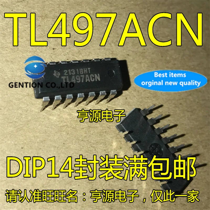 10Pcs  TL497ACN TL497 DIP-14 Switching regulator chip in stock  100% new and original