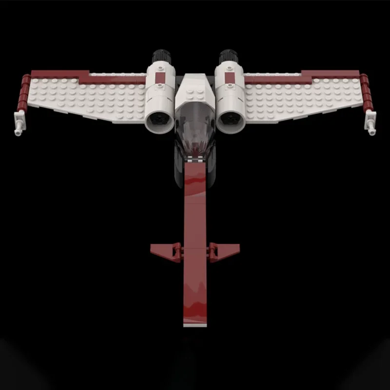 

164PCS MOC Star Battl Z-95 Headhunter Starfighter DIY Model Building Blocks Advanced Assembly Toys Gift for Sci-Fi Fans