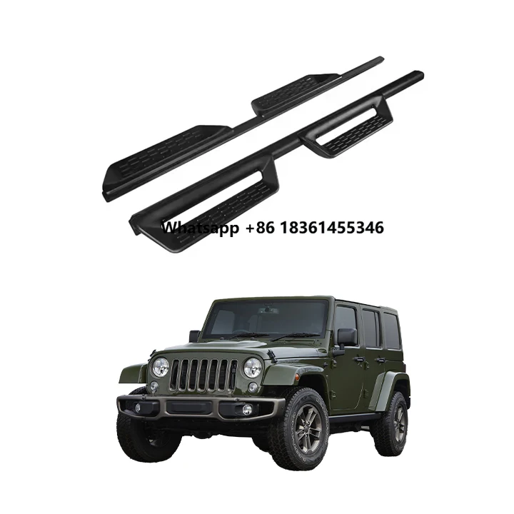 

For JK 2007-2017 JL 2018-2024 4x4 Steel Off-RoadSide Steps Off-Road Vehicle Accessories Original Running Boards
