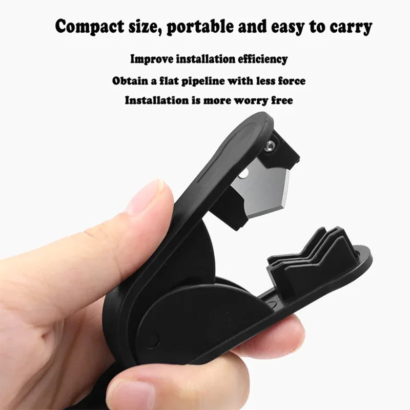 3DSWAY 3D Printer Parts PTFE Tube Cutter Mini Portable Pipe Cutter blade Tube Nylon PVC PU cutting tools filament accessories