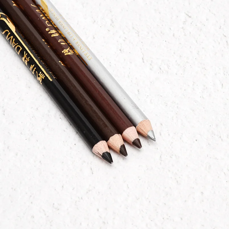 5pcs/set Eyebrow Pencil Easy To Use Eyeshadow Long Lasting Natural Cosmetic Waterproof Microblading Wood Eyebrow Pencil