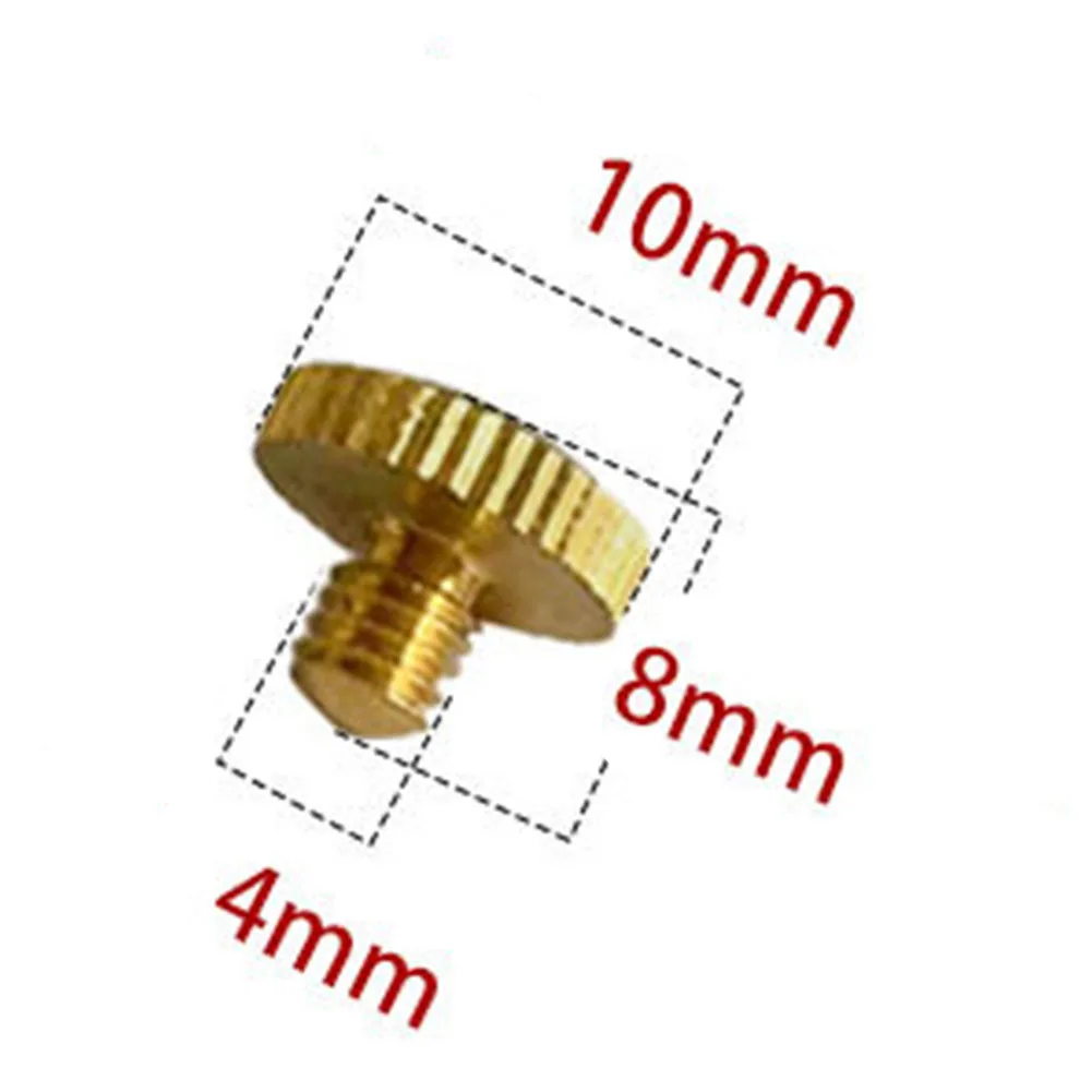 10*8*4mm Finger Ring Screws Finger Ring Screws 1pc Exquisite Craftsmanship Gold Good Texture Perfect Fit Trumpet Finger Ring