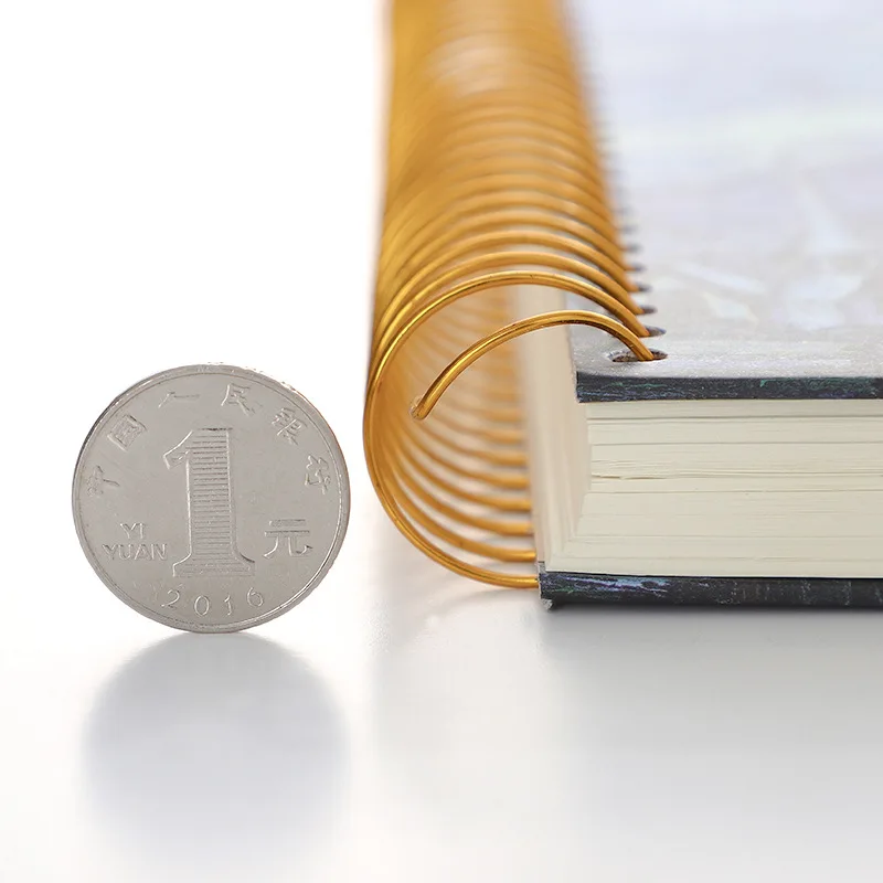 B5 Notebook Thickened Extra Large Oil Painting High School Coil High Beauty Notebook Unique Stationery Planner Student Gift Offi