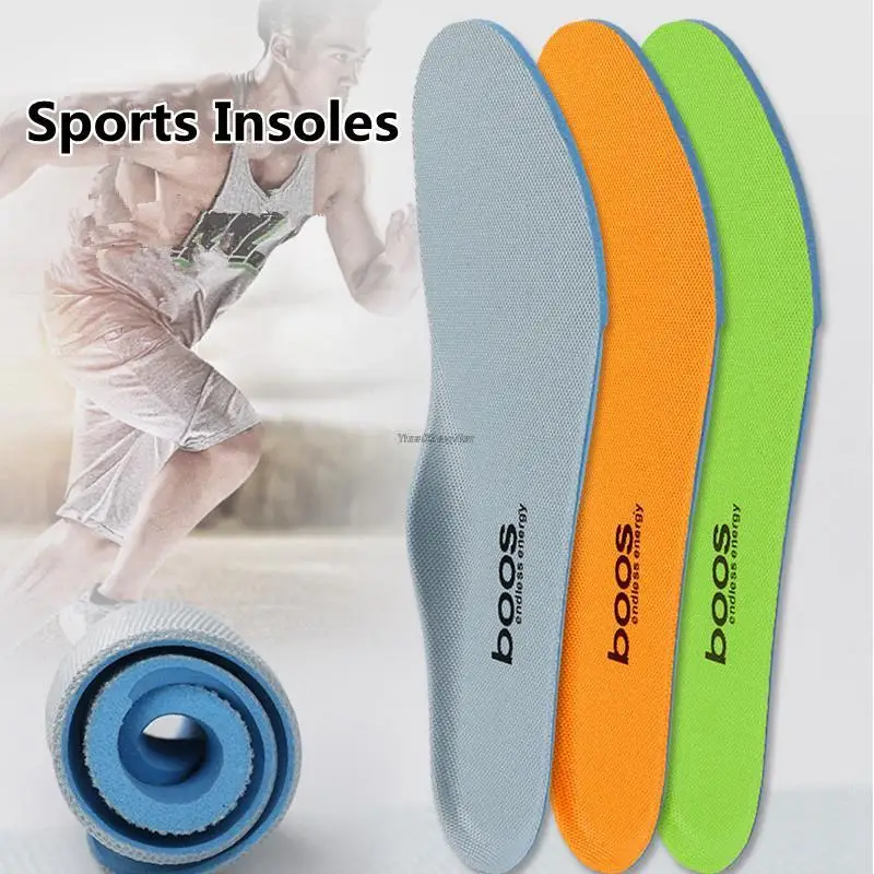 Quality Sports Shock Insoles Stretch Breathable Deodorant Running Cushion Breathable Sweat Men and Women Insoles For Sneakers