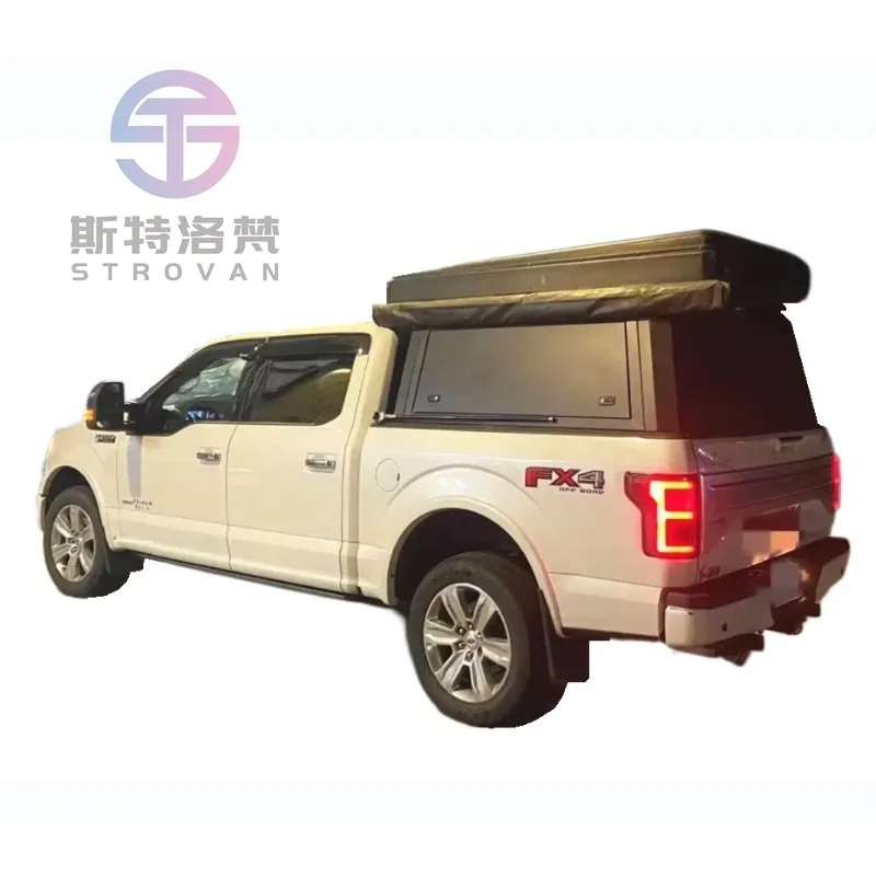 

STLF Steel OEM Pickup Canopy Camper Shell Truck Cap Topper для F150 6,5 футов с длинной кроватью Pick Up Trucks