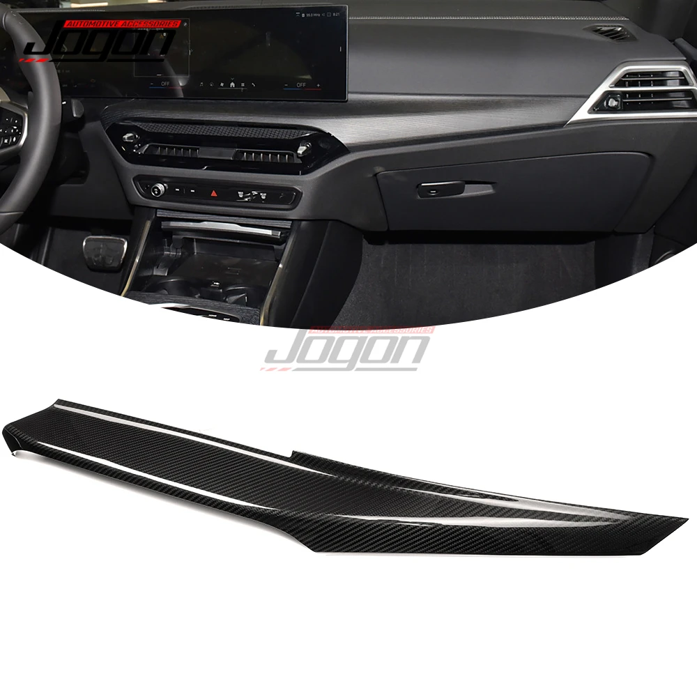 For BMW 2 3 4 Series LCI G42 G20 G22 2025 Carbon Fiber Car Interior Center Console Dashboard Panel Cover Trim Car Accessories