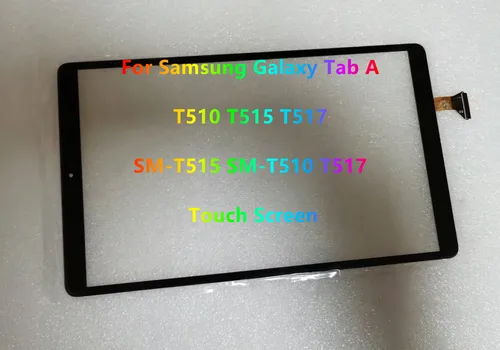 Imagen 2 del producto 10,1 pulgadas para Samsung Galaxy Tab A T510 T515 T517 SM-T510 SM-T515 SM-T517 Panel Sensor de Digitalizador de pantalla táctil tableta prueba de 100%