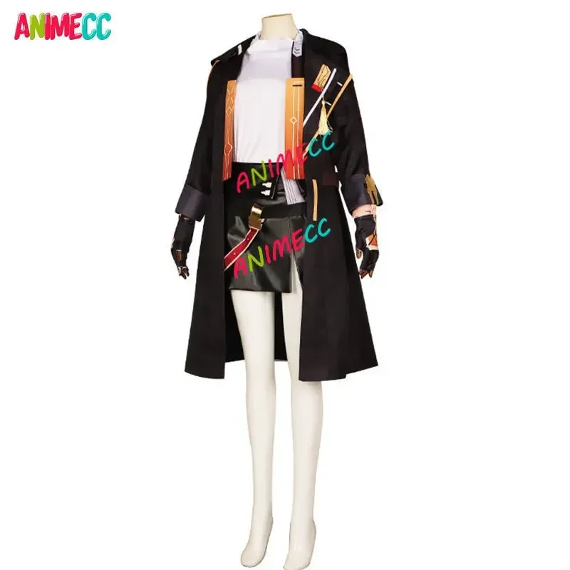 ANIMECC IN STOCK S-3XL Honkai Star Rail Trailblazer Stelle Cosplay Costume Wig Anime Game Helloween Party Outfit for Women