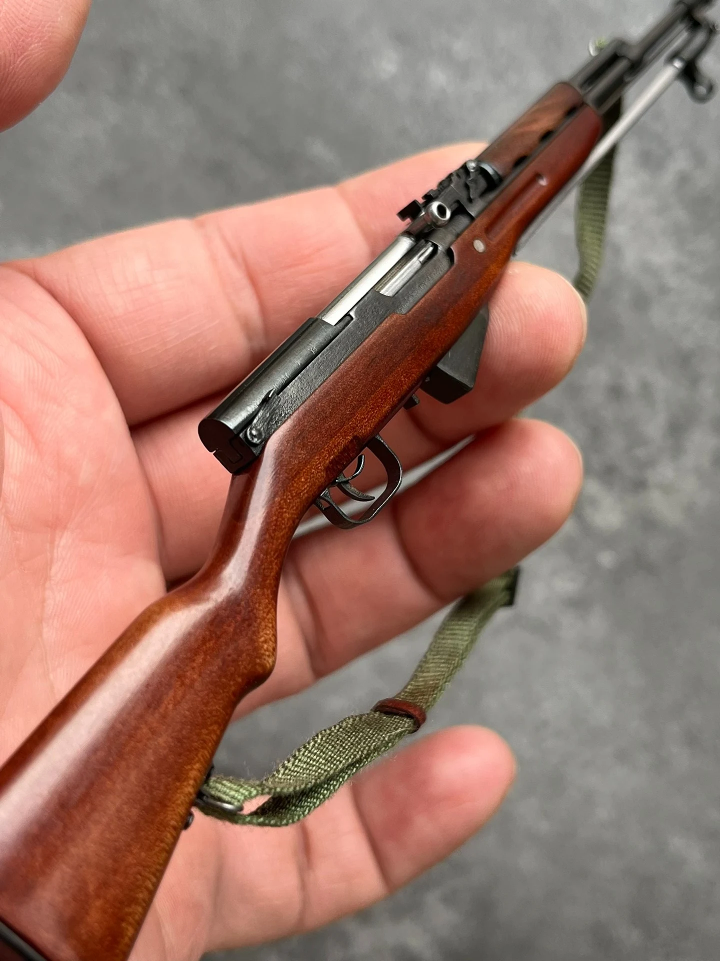 1/6 Handcrafted PLA Type 56 SKS Rifle w/ Metal&Wood, Premium Custom Gift for Figures