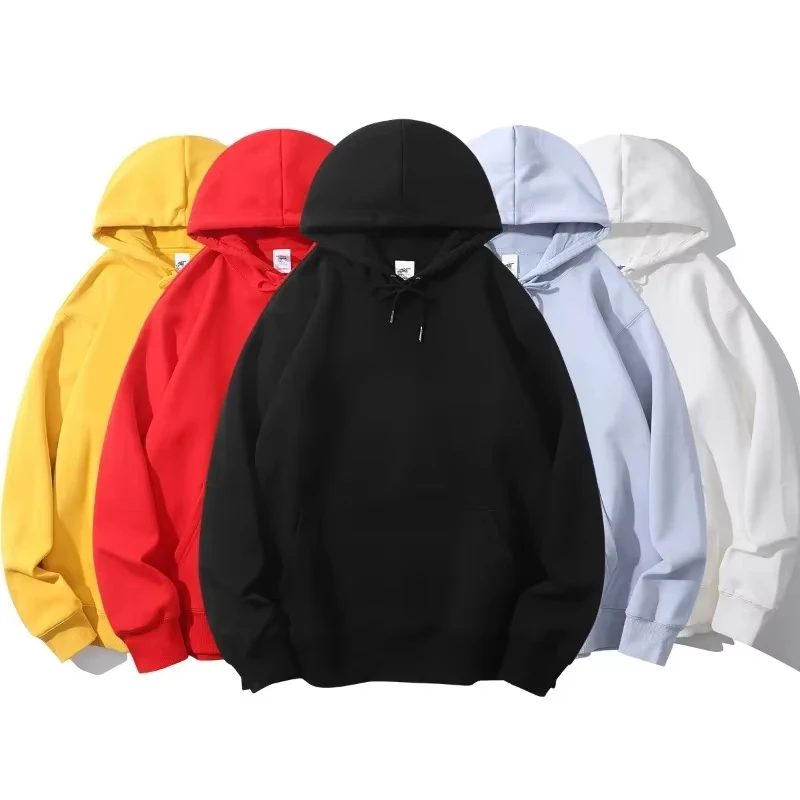 Soft and Skin Friendly Hoodie Men's women Solid Color Autumn and Winter Hot Selling Simple and Comfortable Sports Shirt