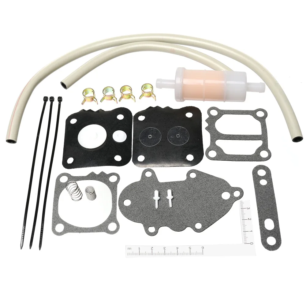 18-7817 Fuel Pump Kit Diaphram Gasket Kit for various 40hp-275hp Mercury/Mariner Outboard 21-857005A1