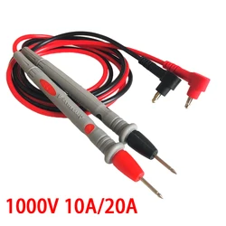 Multimeter Test Leads Universal Cable AC DC 1000V 20A 10A CAT III Measuring Probes Pen for Multi-Meter Tester Wire Tips