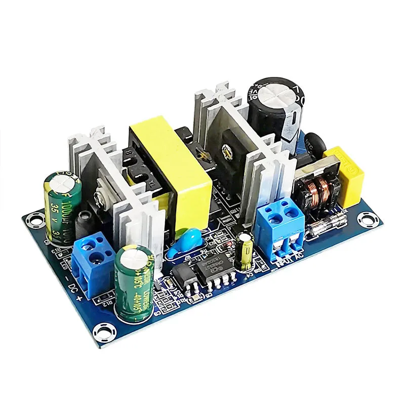 Power Module for 12V 50W Switching Power Supply, 12V4A Isolated AC-DC Bare Board AC110/220 To DC12V  2pcs
