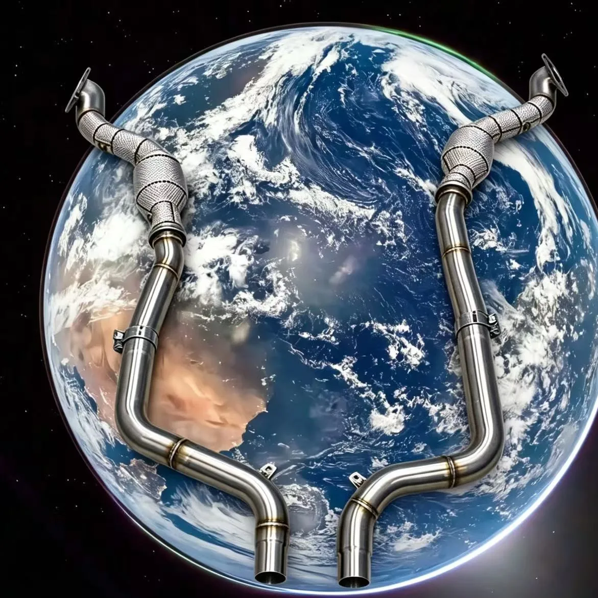 

Выпускной коллектор PRO Header Downpipe для Dodge Challenger 3.6L 2015-2023, из нержавеющей стали SS304, с теплозащитным экраном, гоночная прямая труба, оптом