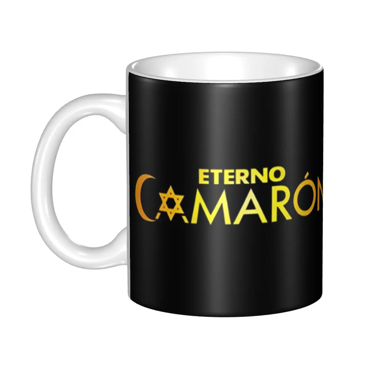 

Flamenco Singer Camaron De La Isla Coffee Mug DIY Customized Ceramic Mug Creative Gift