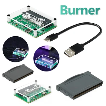 GBFlash GBA 버너 스크린 USB 어댑터, GB 플래시 카트, RW 리더 라이터, USB 녹음기 버너