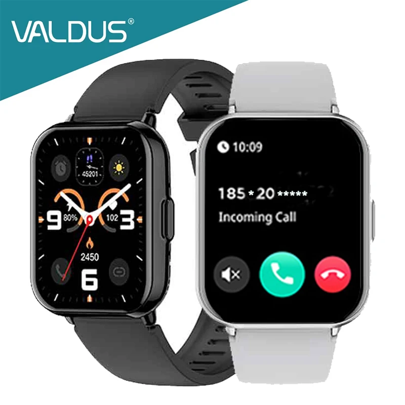 VALDUS VS14 Smartwatch Men Women Fitness Sports Long Battery Life Bluetooth Call Waterproof 2025 1.83 Full Touch New Smart Watch