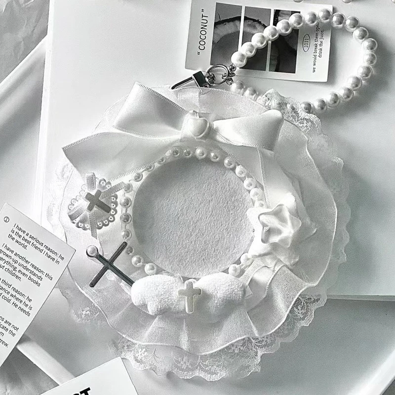 

2025 демонстрация товаров в стиле Лолиты, базовый поднос, кружевная лента, сумка Ita, аксессуары, украшение со звездой ручной работы, значок в стиле Лолиты, розетка, украшение