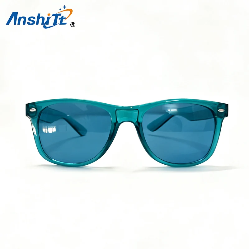 

10pcs Aqua Color Therapy Glasses Chakra Glasses Chromotherapy Glasses Light Therapy Sunglasses UV400 Colour Fashion Sunglasses
