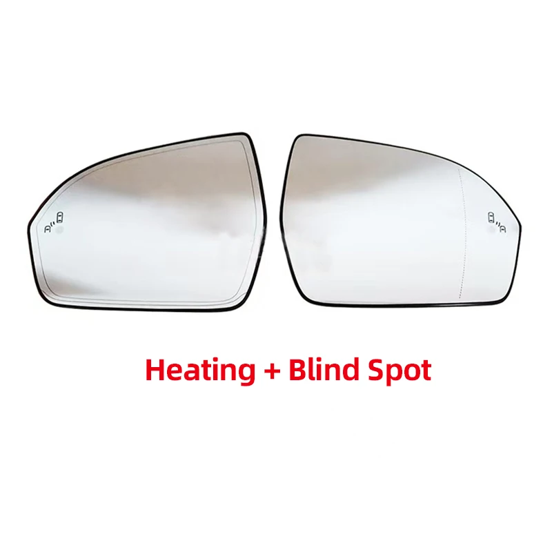 اكسسوارات السيارات الجانب مرآة الرؤية الخلفية الزجاج مرايا الرؤية الخلفية عدسة مع التدفئة لينكولن MKC 2014-2019 / MKX 2015-2018 عالية qu