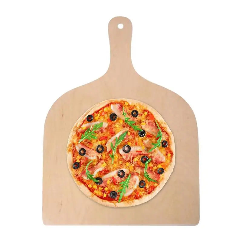 

Pizza Peel Wooden Pizza Cutting Board Cheese Cutter Peels Lifter Tool Natural Fish Pizza Paddle Baking Kitchen Tools
