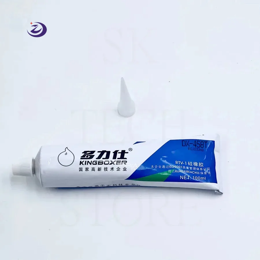 1pcs Doris DX-458T Silicone translucent adhesive strong adhesive silicone surface quick-drying adhesive fixed adhesive