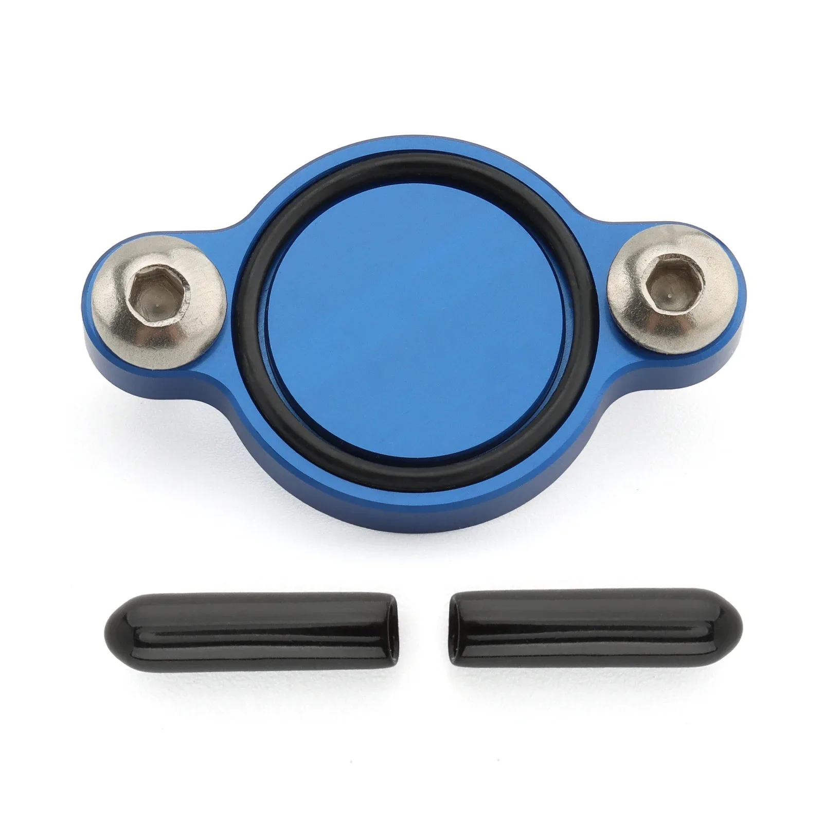 오토바이 오일 인젝션 블록 오프 플레이트 키트 알루미늄 야마하 밴시 350 YFZ350 블래스터 200 YFS200 1988-2006용