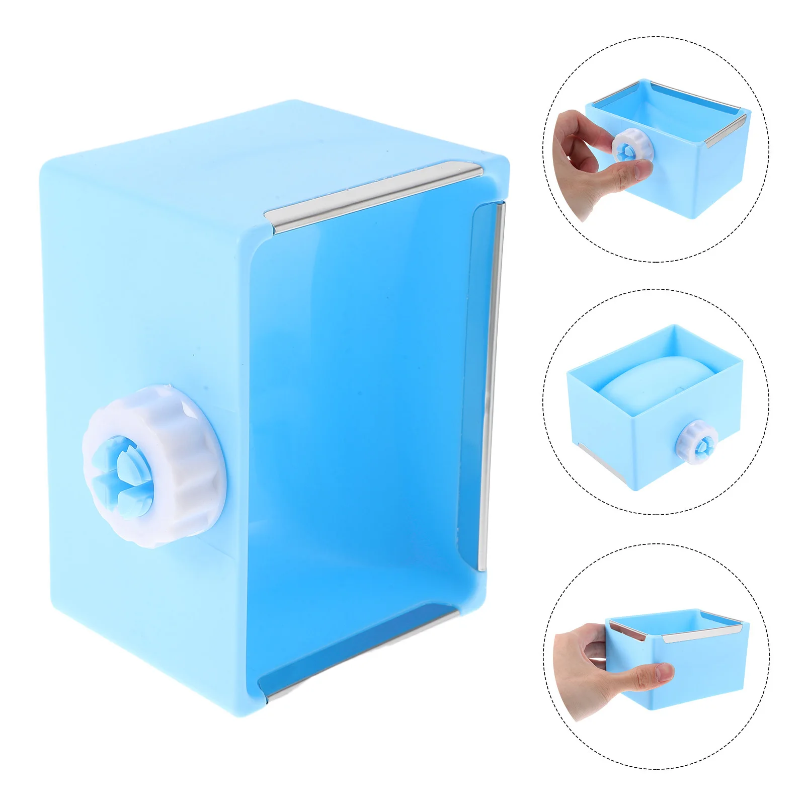 

Durable Bird Feeder Bowl Large Capacity Easy to Clean Detachable Design Suitable for Parrots Pigeons Cage Accessory