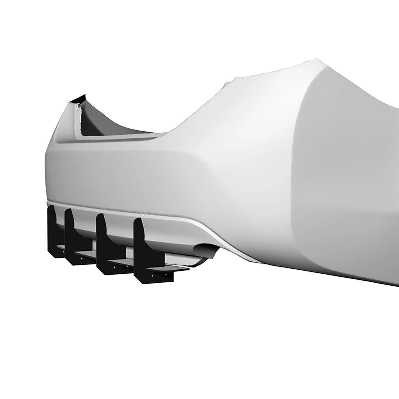 For Toyota Corolla American Version 2014-2019 Year Rear Diffuser Bumper Lips Spoiler Splitter Body Kit Accessories