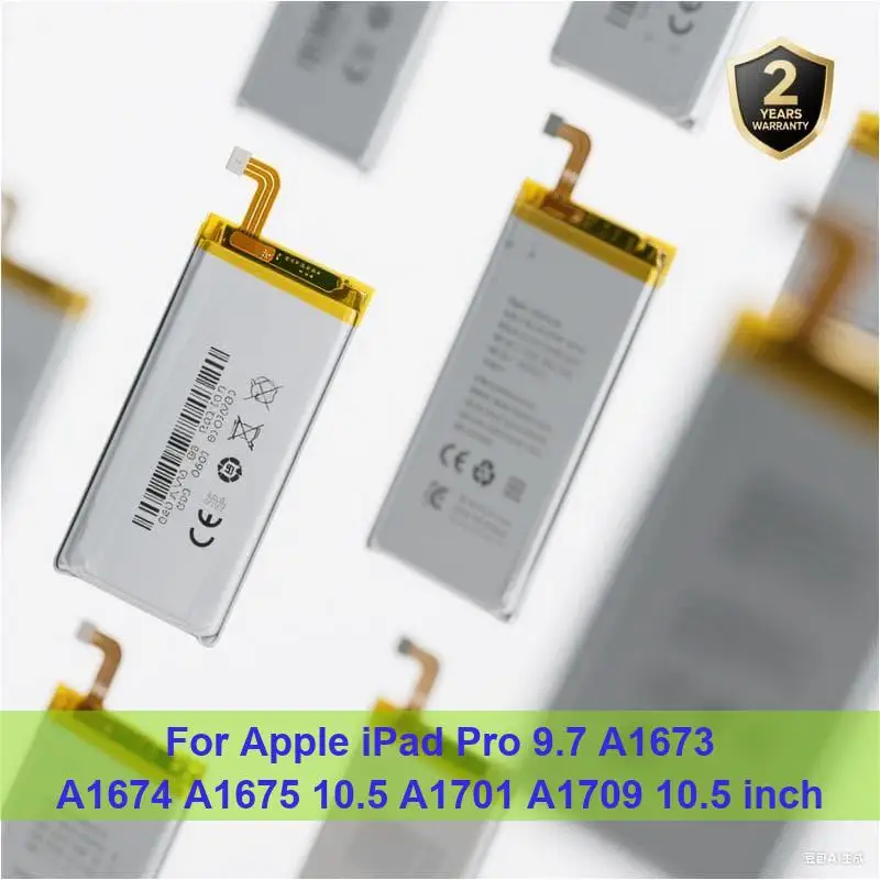 

Battery For Apple iPad Pro 9.7 A1673 A1674 A1675 10.5 A1701 A1709 10.5 inch