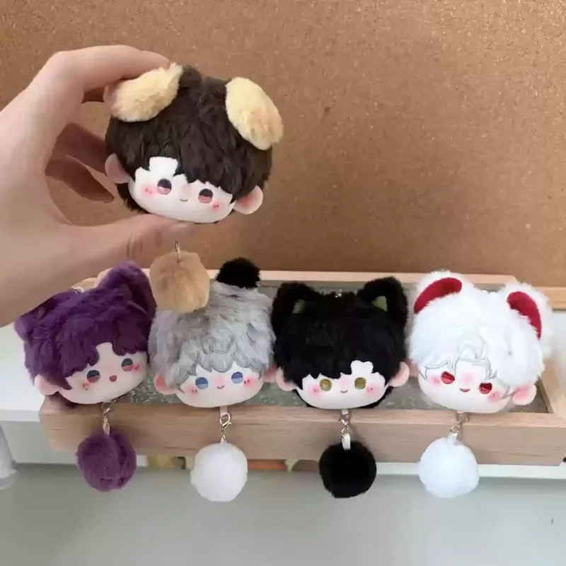 Amor e deespace jogo xavier sylus rafayel cosplay chaveiro de pelúcia figura boneca chaveiro saco mochila pingente prop presente aniversário