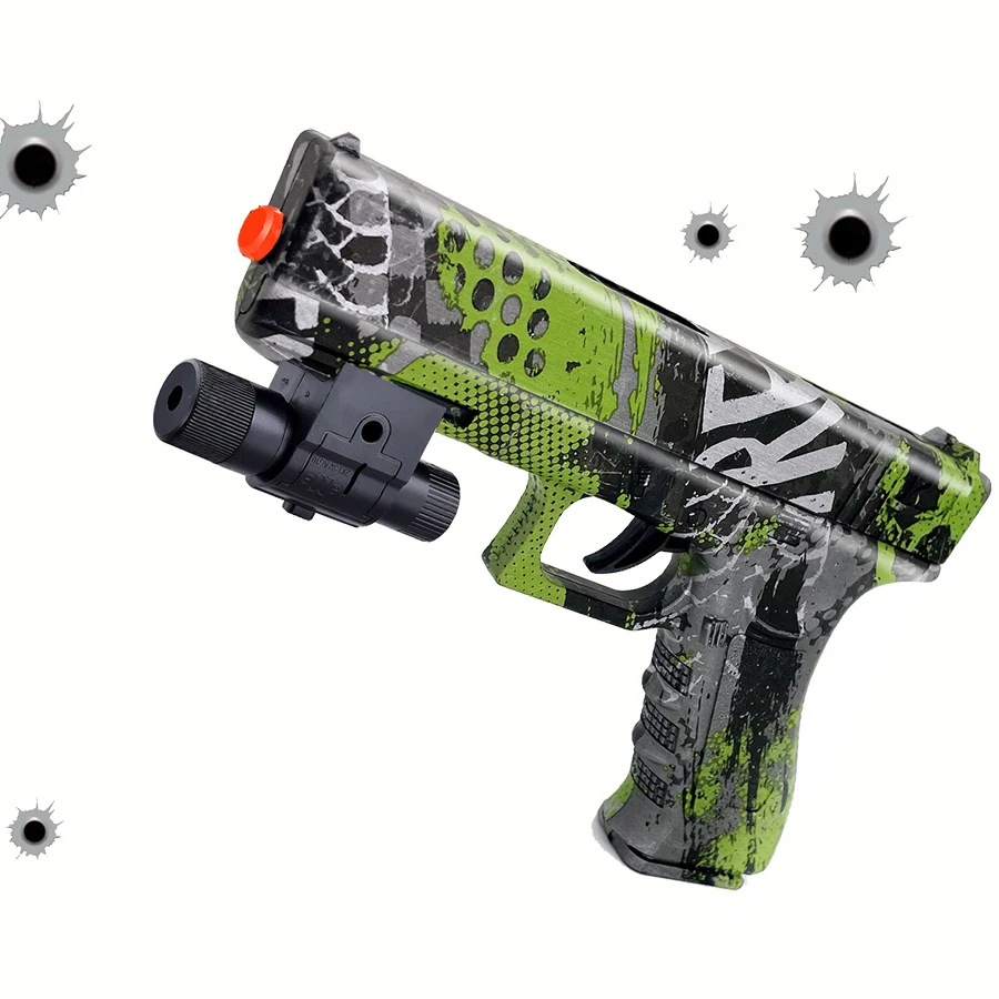 Ball Blaster Pistol Toys, Manual Blaster, NO Need Charge Outdoor Shooting Toys, Backyard Games Gift