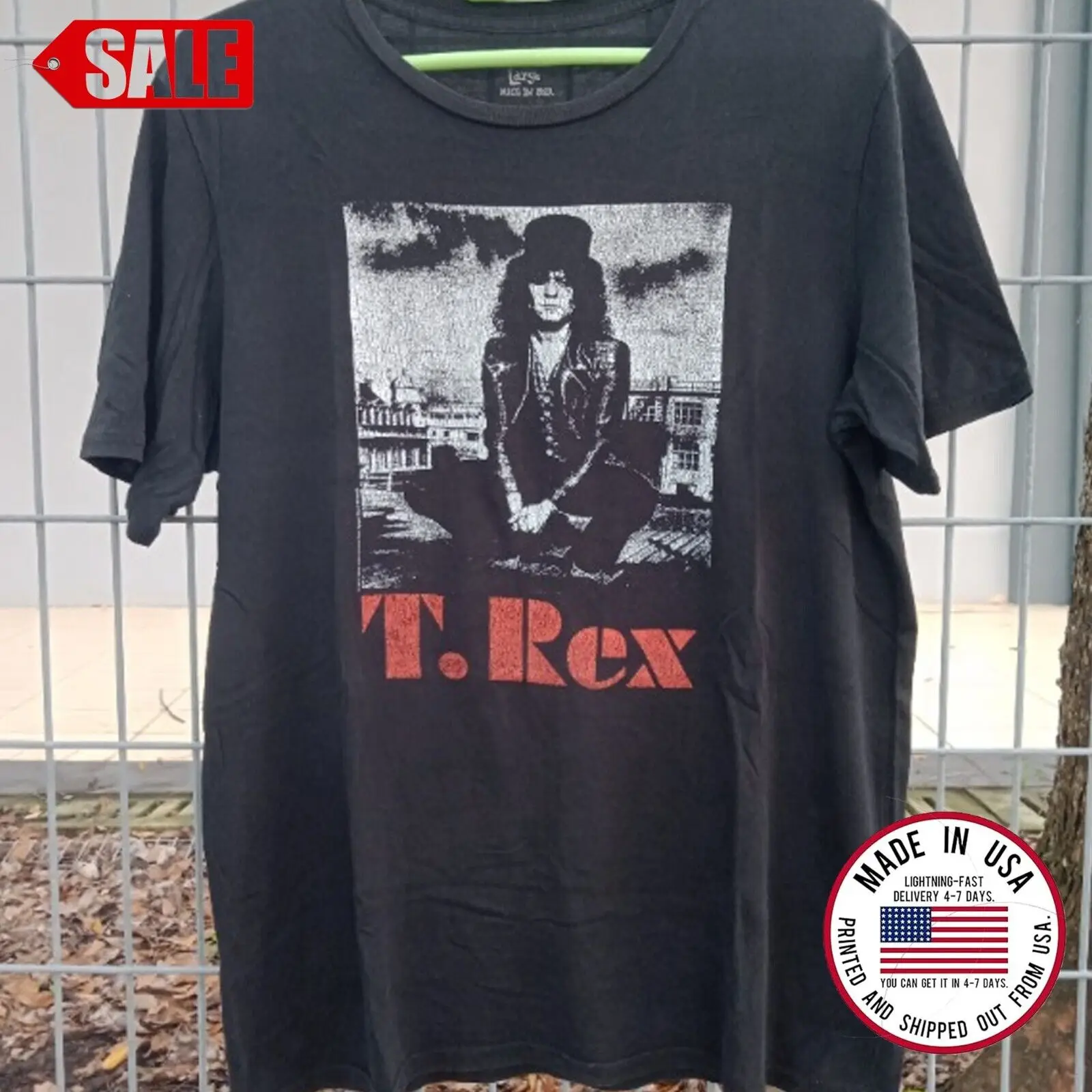 Hot Marc Bolan T Rex Band Gift Family Men S-5XL Tee 1HN668