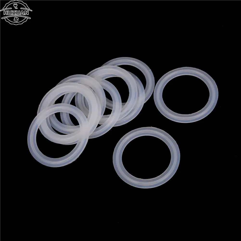 10pcs/lot Silicone Sealing Strip Gasket Ring Washer Fit 51mm Pipe x 64mm O/D Sanitary 2