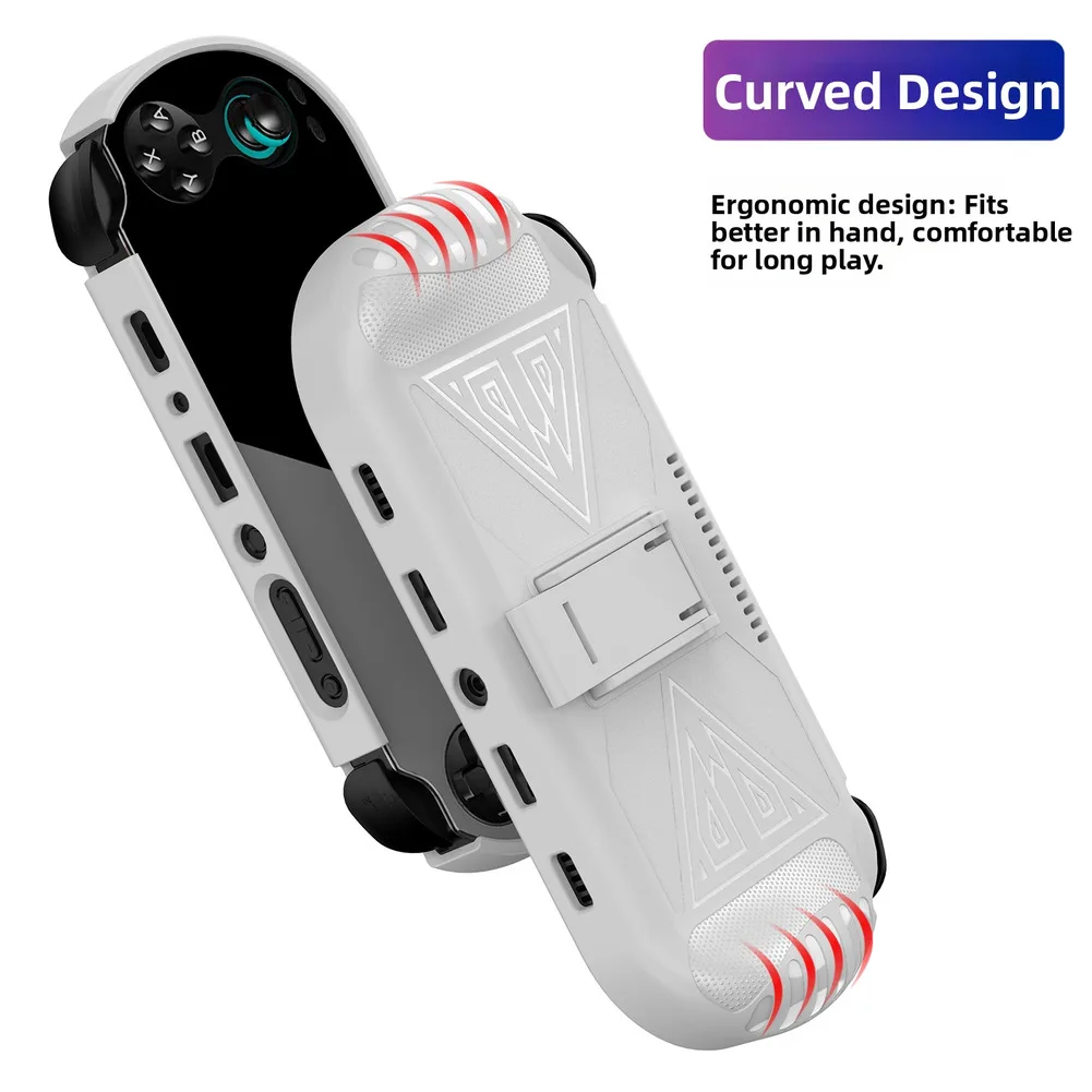 1pc Bracket Shell For ANBERNIC RG VITA PRO Game Console For TPU Lightweight Anti-fall Ergonomic Protection Cover