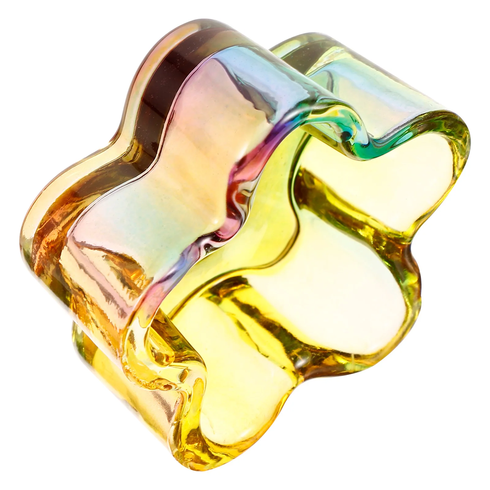 Taza de manicura de cristal estable, práctico plato para decoración de uñas, tazón de vidrio, herramienta de mezcla para polvo acrílico, plato líquido para uñas acrílicas