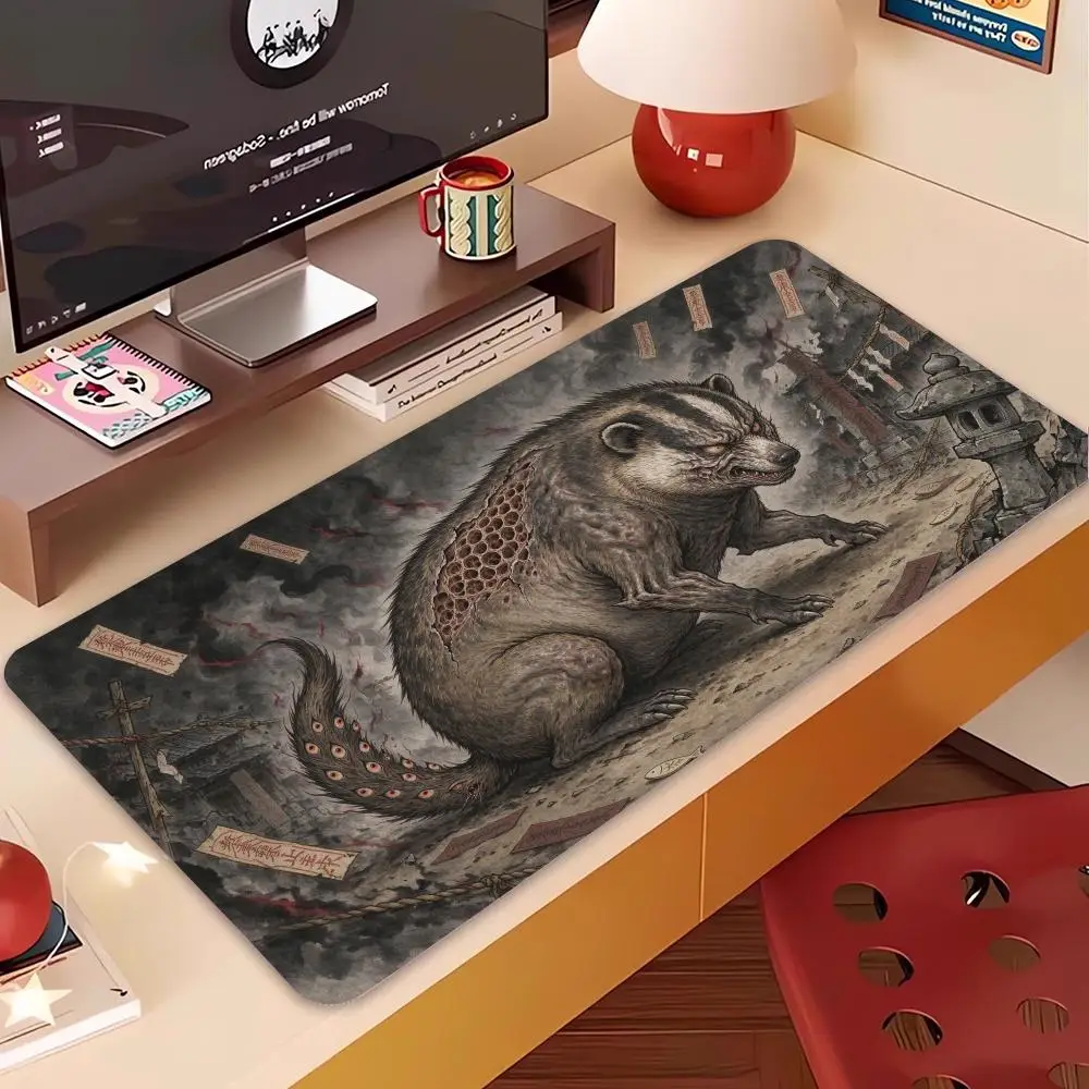 Swamp Giant Toad Gaming Mouse Pad Non Slip Rubber Base Large Size Smooth Glide For Esports Office Decor